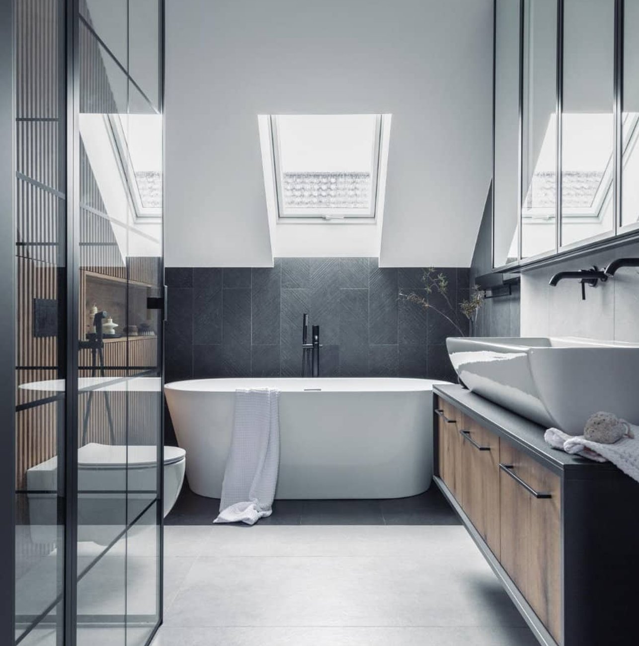 Bathroom renovation result in Hamilton