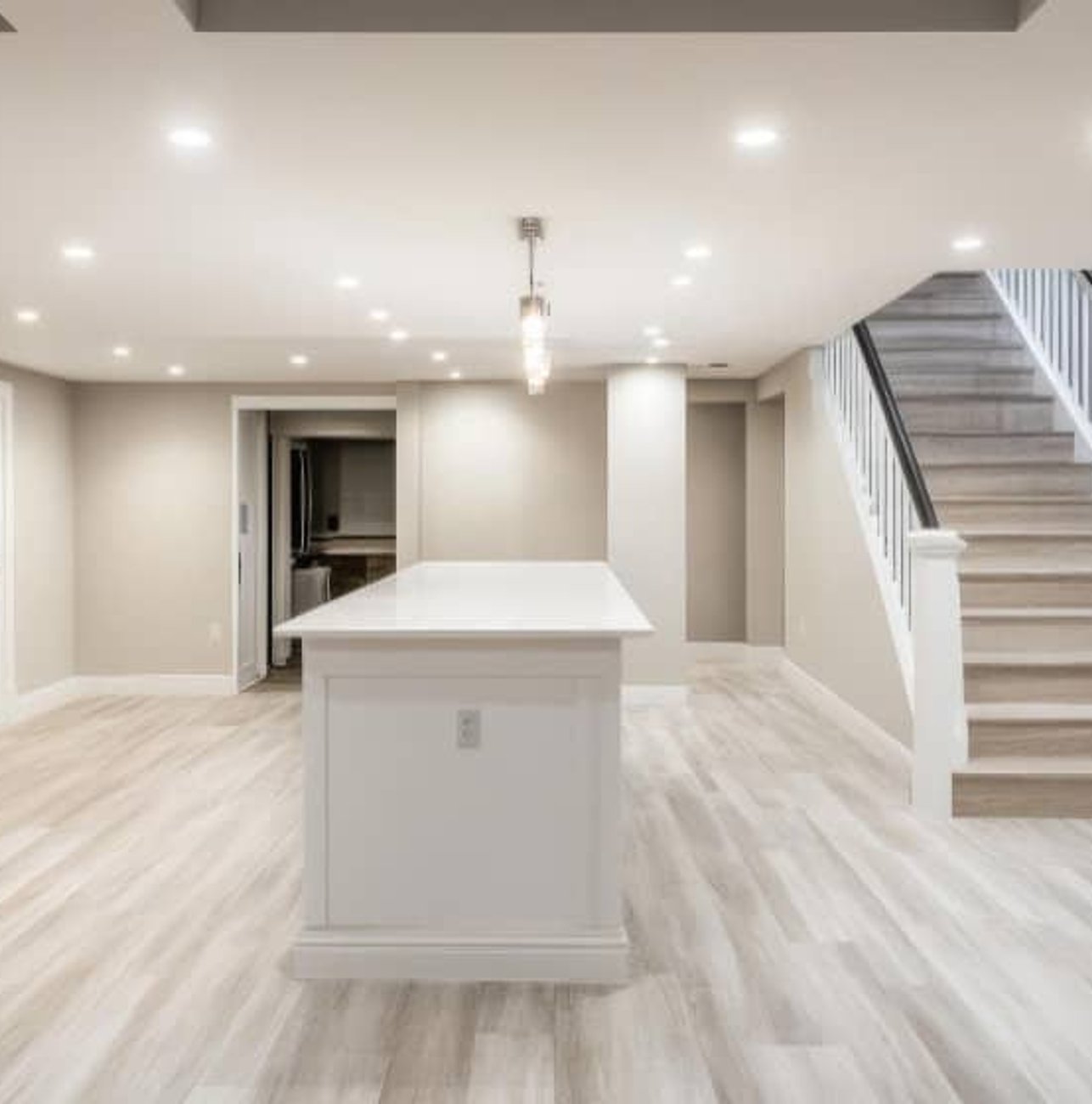 Completed renovation project in Burlington